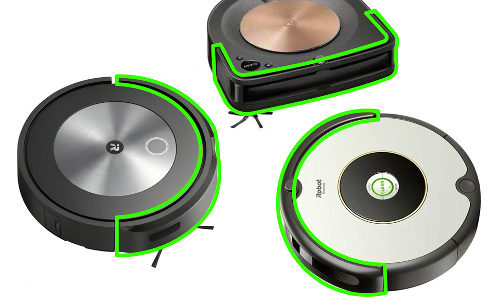 iRobot Roomba Ошибка 9 - Постучите по бамперу мягкого касания гаджета, чтобы произвести очистку.