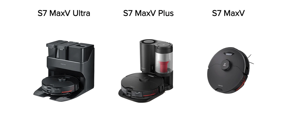 Roborock S7 MaxV Ultra, Roborock S7 MaxV Plus, Roborock S7 MaxV