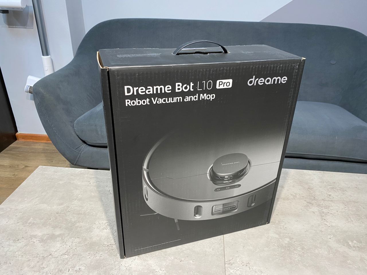 Дизайн коробки Dreame Bot L10 Pro