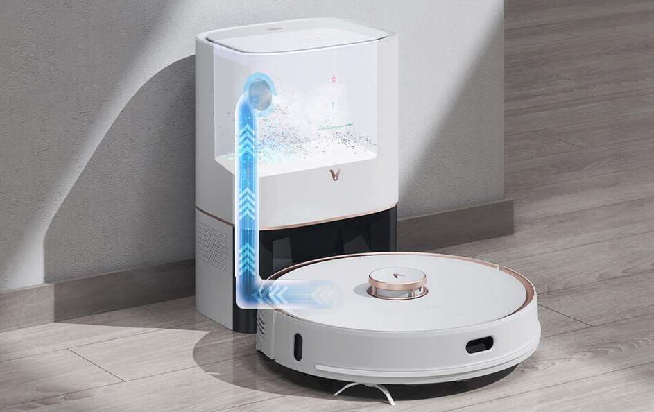 Зарядна база з функцією самоочищення Viomi Robot Vacuum Cleaner S9